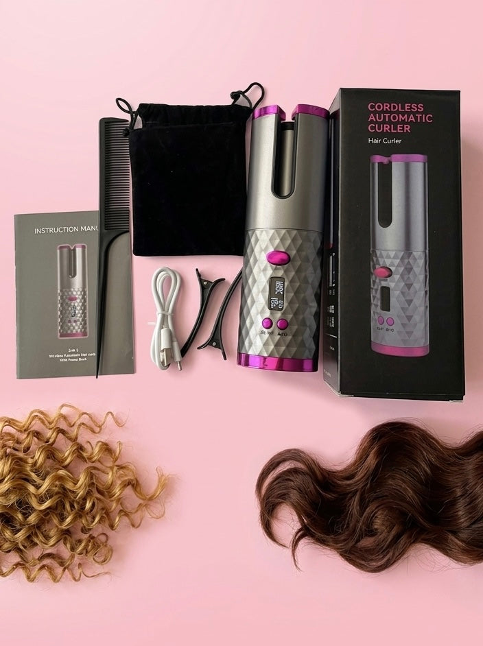 The Beau's Cordless Automatic Hair curler