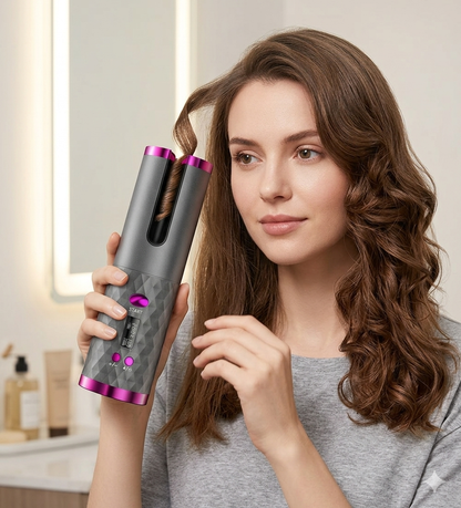 The Beau's Cordless Automatic Hair curler